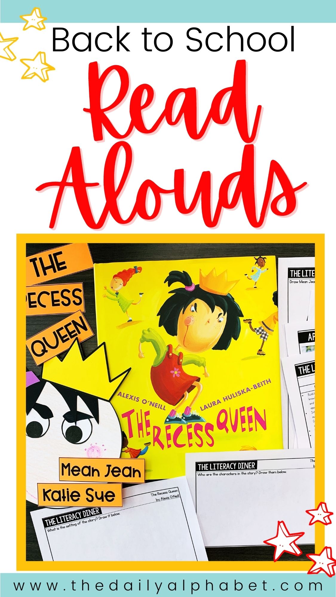 Back to School Read Alouds - The Daily Alphabet