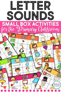 Small Box Activities is an easy to prep, purposeful activity, that is perfect for little hands. It can be used for morning work, a literacy center, early finisher work and more!
