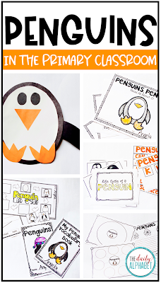 This unit all about Penguins is a great way for students to dig into non-fiction research! This pack includes informational slides, vocabulary, the penguin life cycle, a penguin craft and much more!