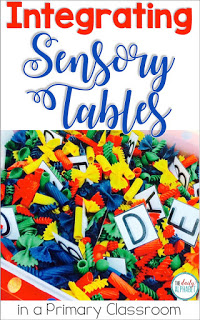 Great ideas for integrating DIY sensory tables into a kindergarten classroom! This is great for teaching all learners through their senses, helping them to define their physical, social & emotional, cognitive, language & creative development. 