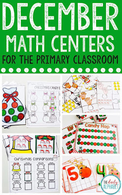 December math centers is great for math workshop/centers in your classroom! It focuses on those early math skills that our students need to develop. Your students will be able to practice subtilizing, 1:1 correspondence, estimation, comparing numbers and more!