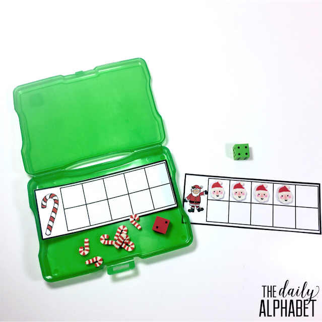 This holiday math center freebie provides students practice in those early numeracy skills that they desperately need. This freebie includes 3 centers that focus on the numbers 1-10. 