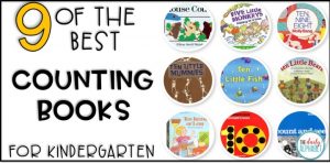 Counting books for kindergarten