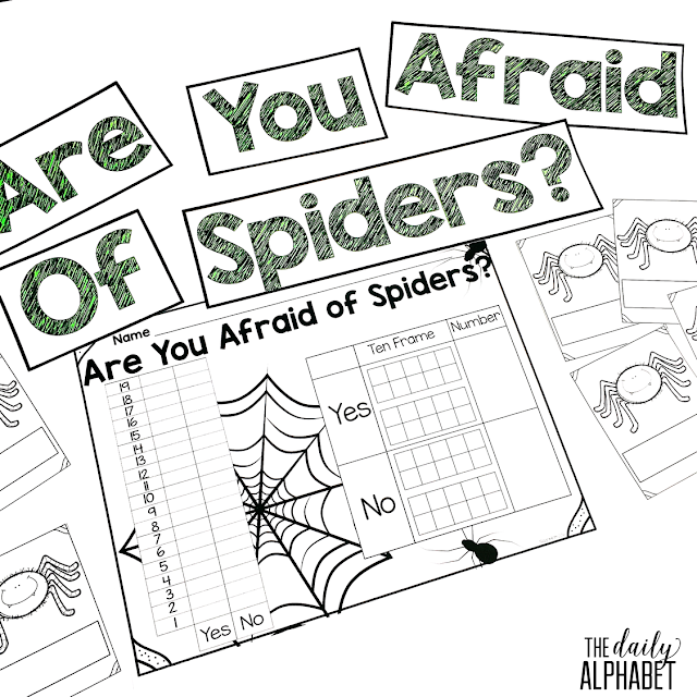 Spider craft and activities for the primary classroom that are easy to prep and implement!