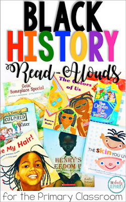 Read alouds are a great way to encourage discussions on black history and diversity throughout the year!