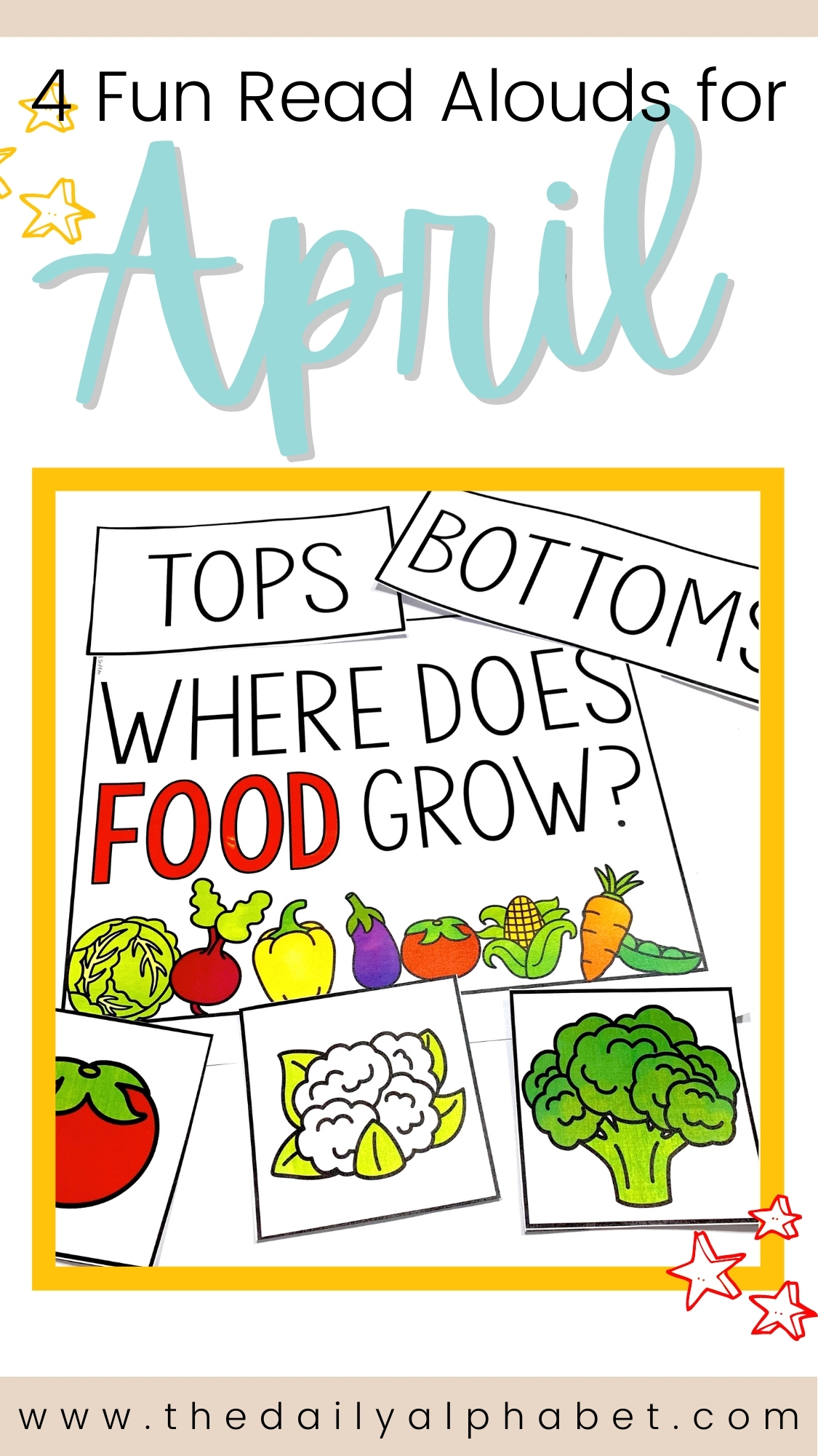 4 fun read alouds for april the daily alphabet