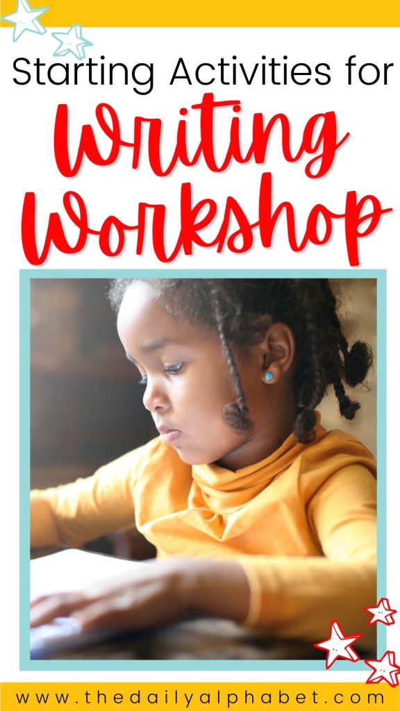 Sometimes it can be difficult to know how to begin writer's workshop! Read on for 5 different starting activities for your writing workshop.