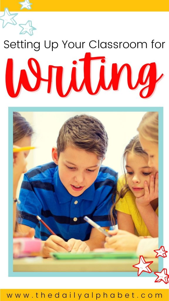 Writing instruction can and should begin in kindergarten. Starting a writers' workshop in kindergarten can be scary if you're not sure where to begin! Before launching a writing workshop, make sure that you set your class up to promote writing!