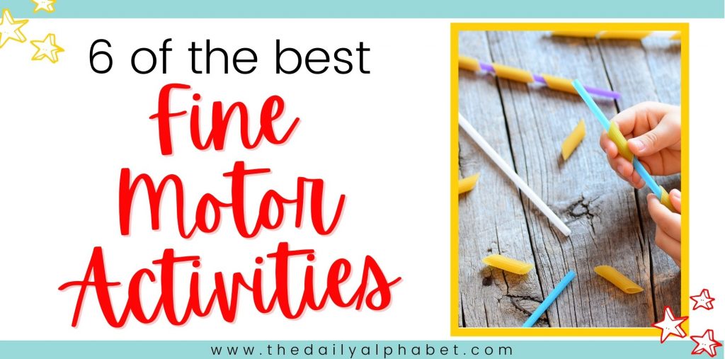 Fine motor skills are an important part of student learning that is often overlooked. Keep on reading for 6 of the best fine motor activities for kids.