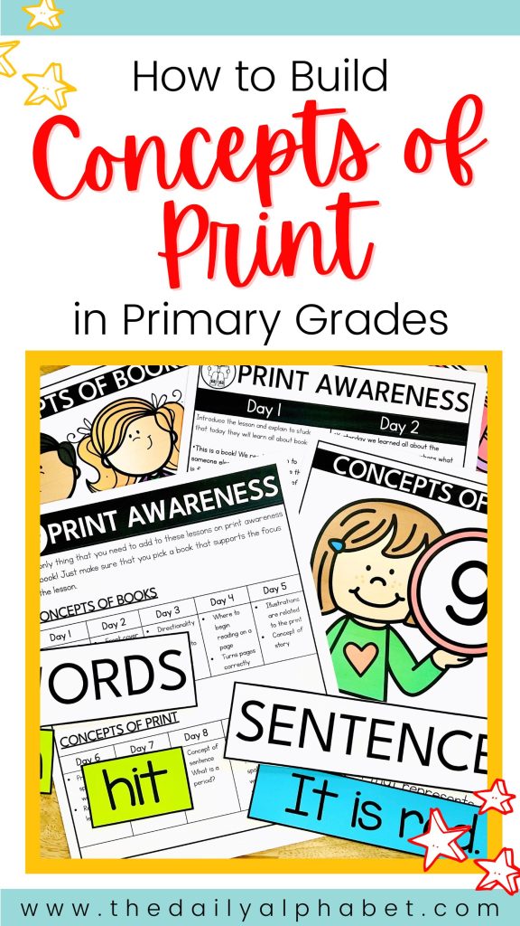 Discover how to boost early literacy with our free 10-day print awareness lesson plan! Teach concepts of books and print to young readers, adaptable to any book. Perfect for creating a vibrant, literate classroom community. Download now and set the stage for reading success! 