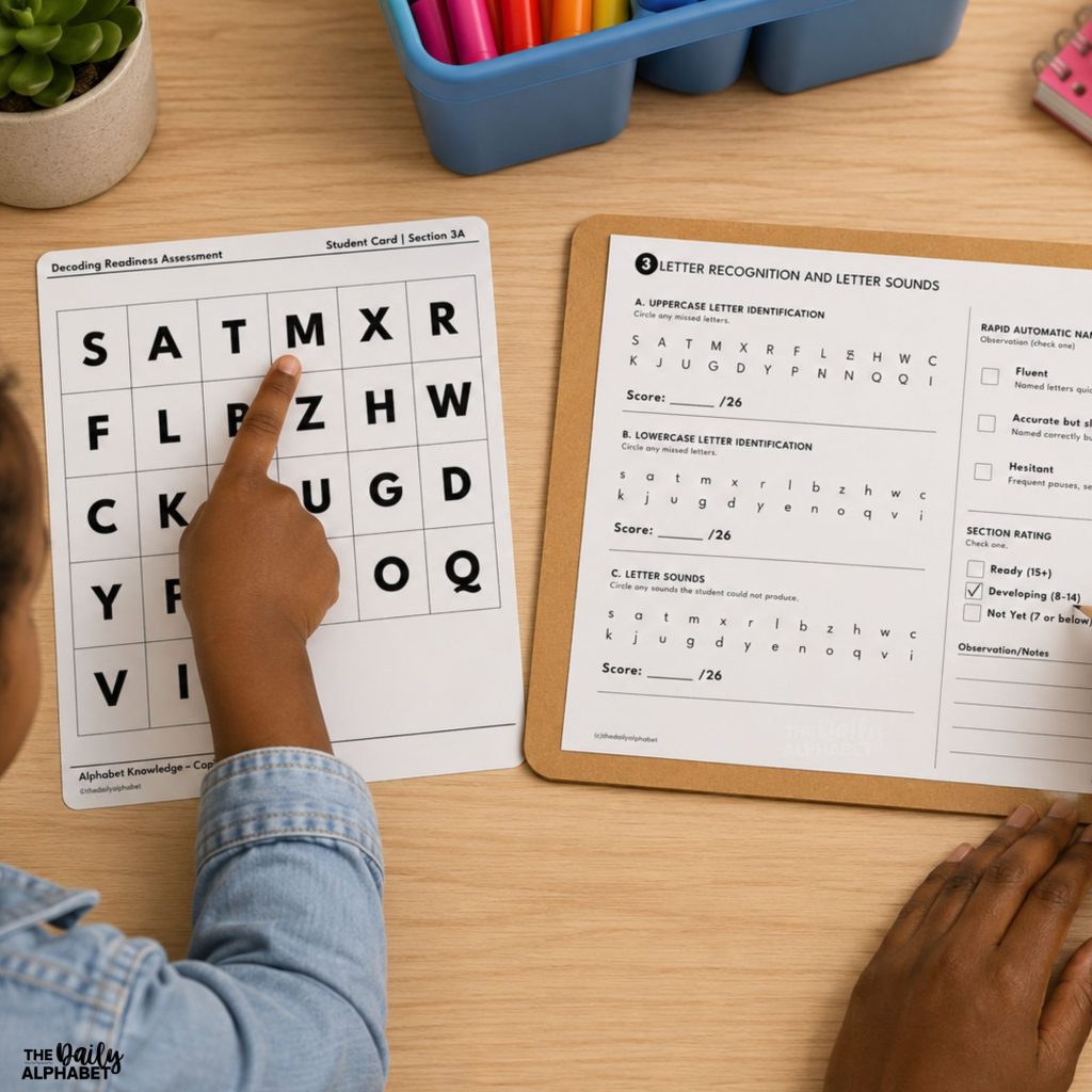 How many letters before decoding