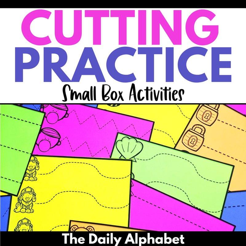 Cutting Practice Activities | Scissor Skills Activities | Fine Motor Activities