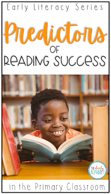 Early literacy is the key for students to be successful in reading. Letter recognition, phonological awareness and oral language are the best predictors of reading success. Early literacy is the key for students to be successful in reading. Letter recognition, phonological awareness and oral language are the best predictors of reading success.