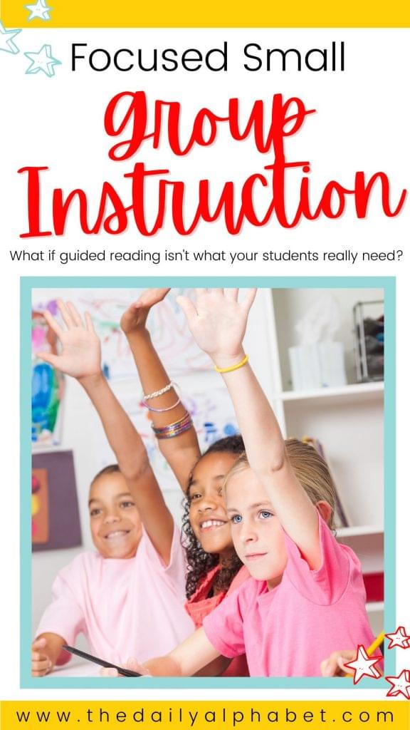 Can you feel the push for guided reading? What do you do if that isn't what your students need? In this post we're going to chat about discovering what our students need if they aren't ready for guided reading.