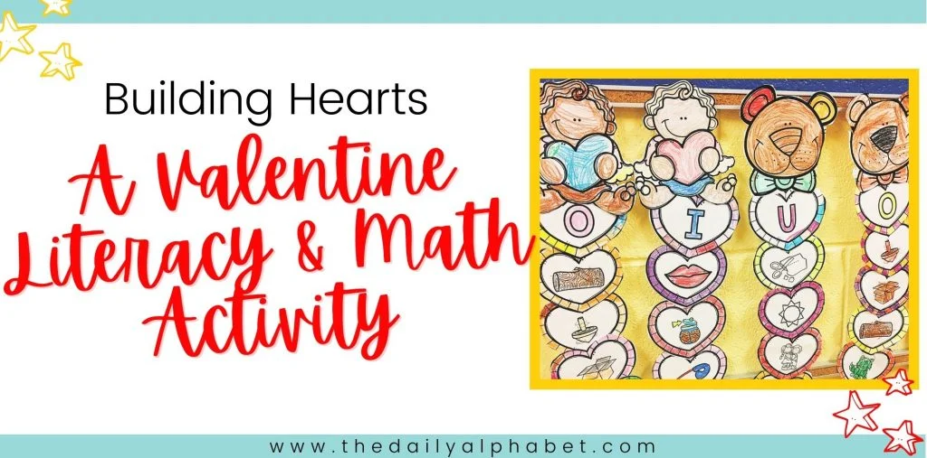 Building Hearts is an easy to prep activity that is great for the month of February. It includes literacy and math practice for the primary classroom! This activity can be used for a craft, center activity, early finisher work, or as an alternative to morning work.