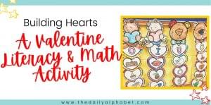 Building Hearts is an easy to prep activity that is great for the month of February. It includes literacy and math practice for the primary classroom! This activity can be used for a craft, center activity, early finisher work, or as an alternative to morning work.