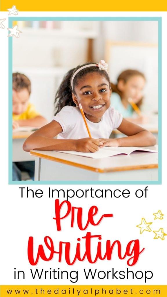 Prewriting is a critical step in the writing process that helps students to form and shape their ideas before they actually begin drafting. 